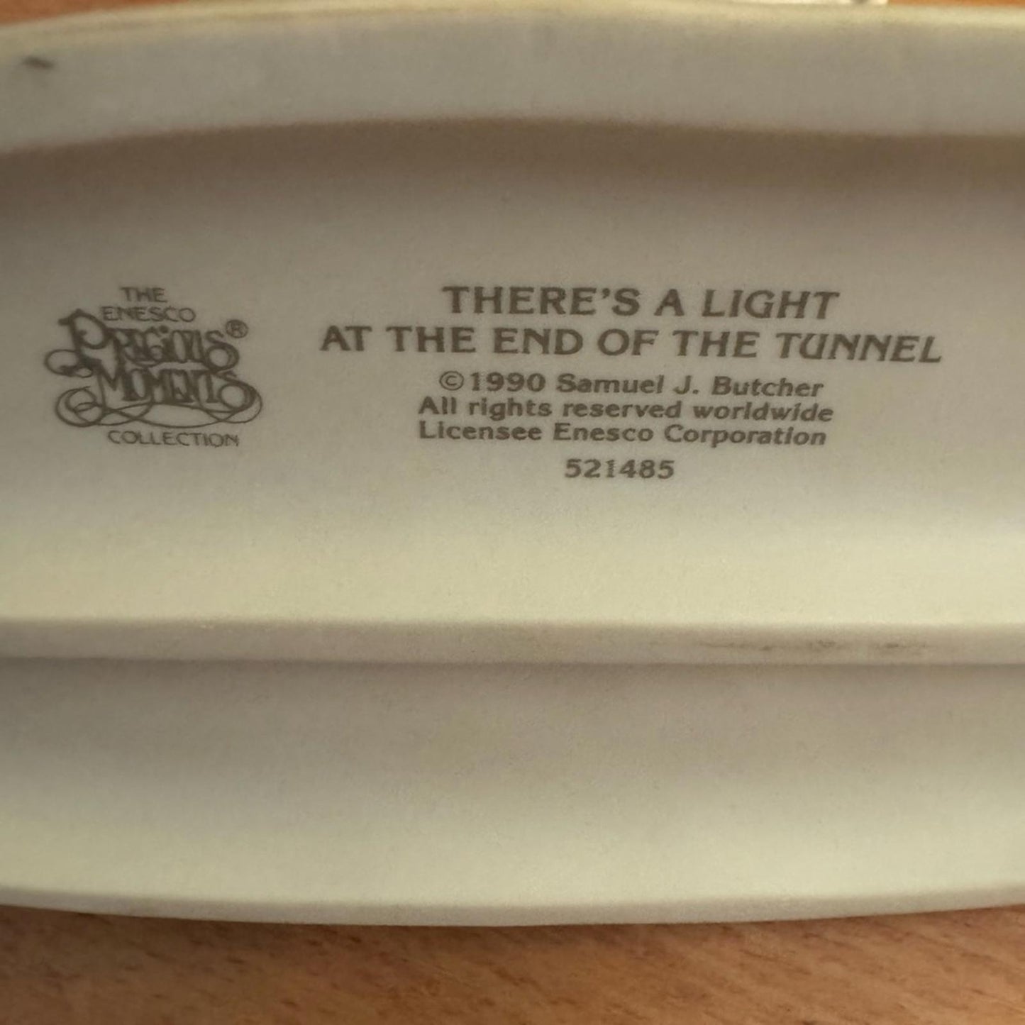 “There's A Light at The End of The Tunnel” Figurine
precious moments
