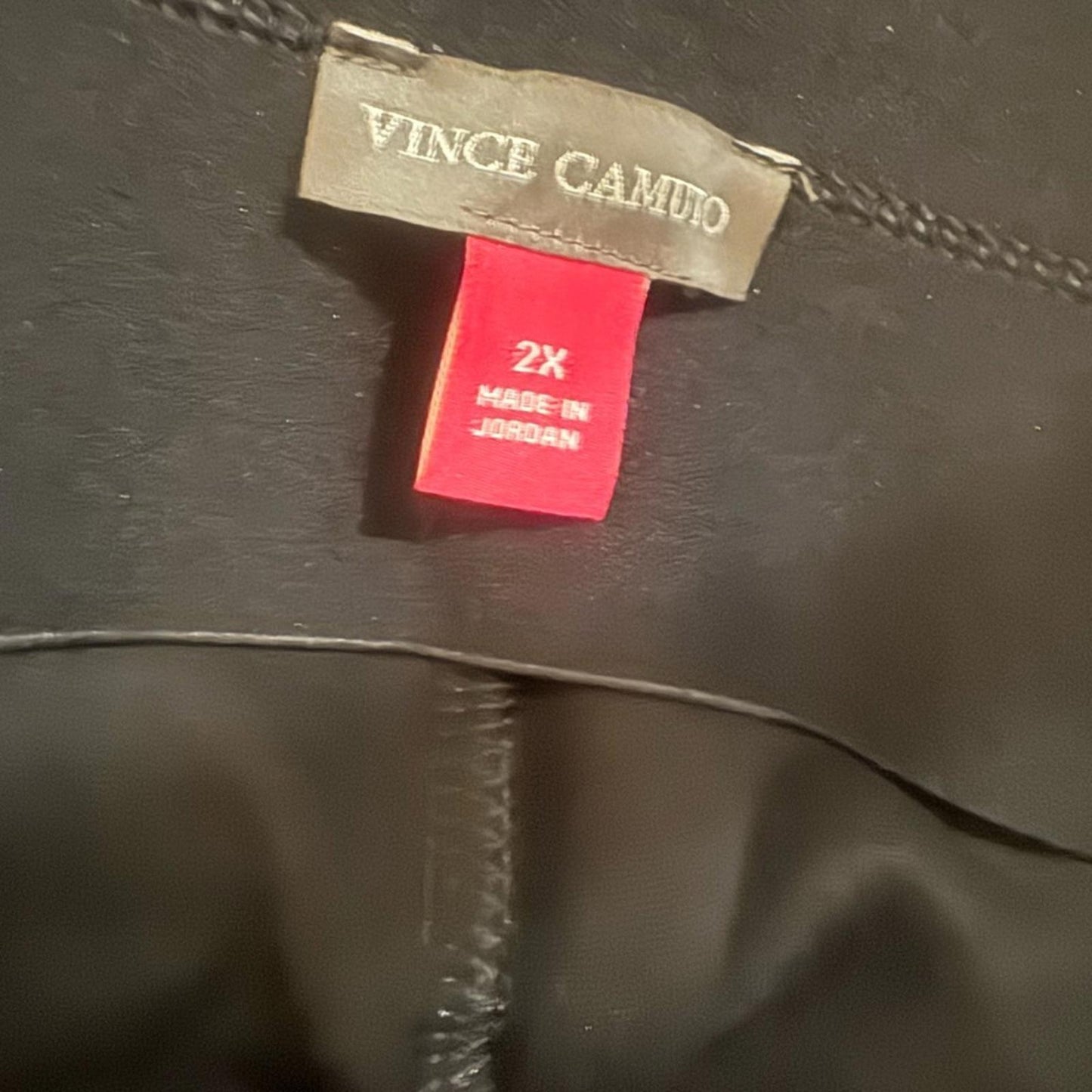 Vince Camuto Women's pull up flare Black Pants