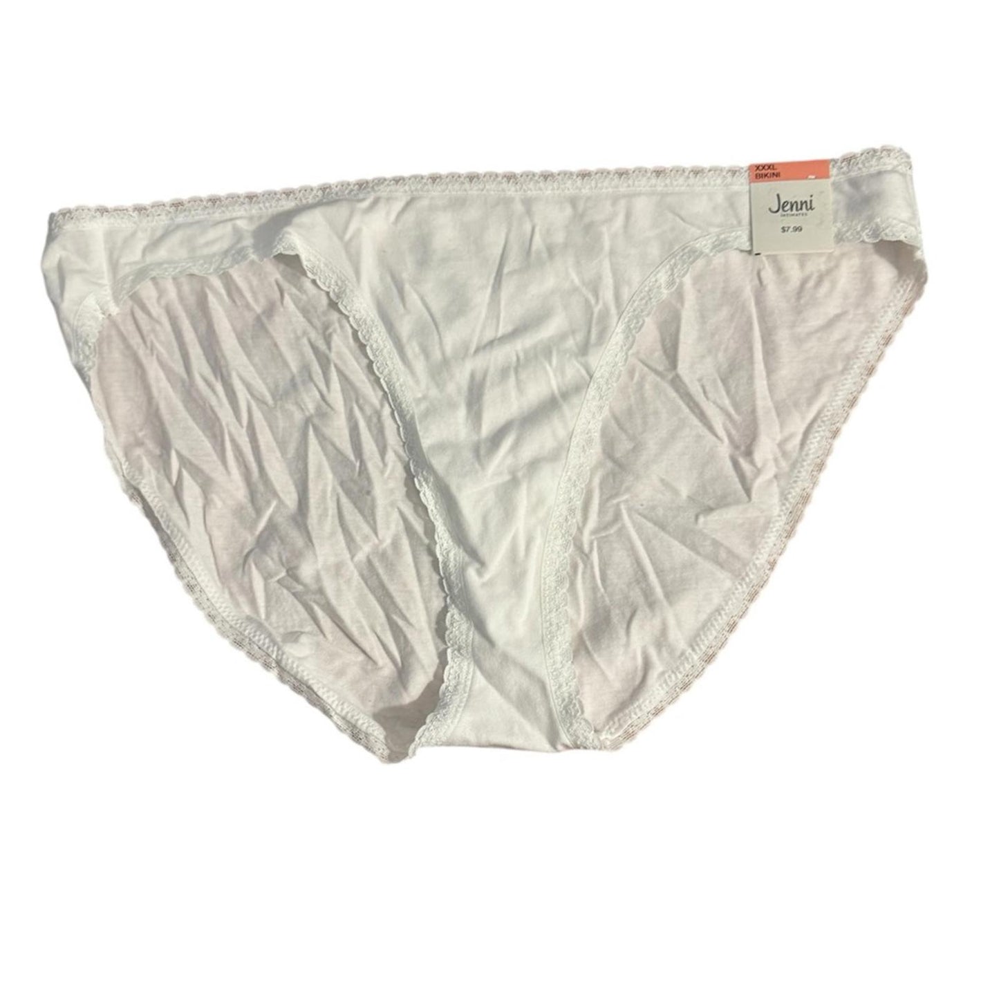 Jenni white Women's Core Bikini Panties Set