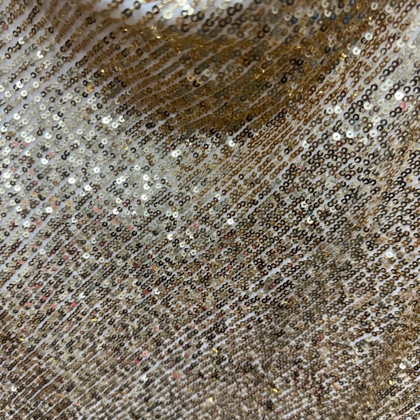Vince Camuto Gold Sequin Top