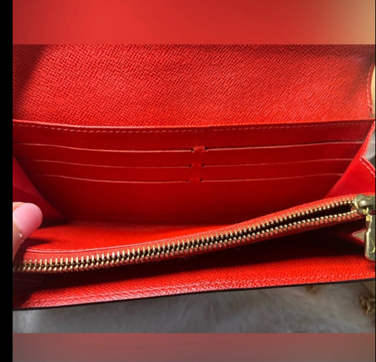 Authentic Louis Vuitton Groom Bellboy Porte Tresor Sarah Long Wallet. Rare