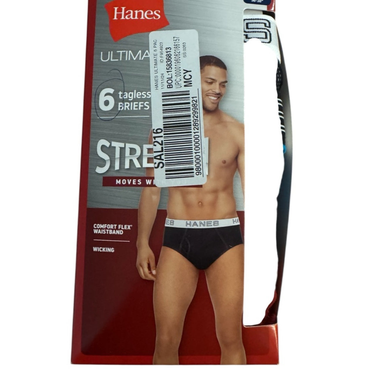 Hanes Men's Tagless Briefs