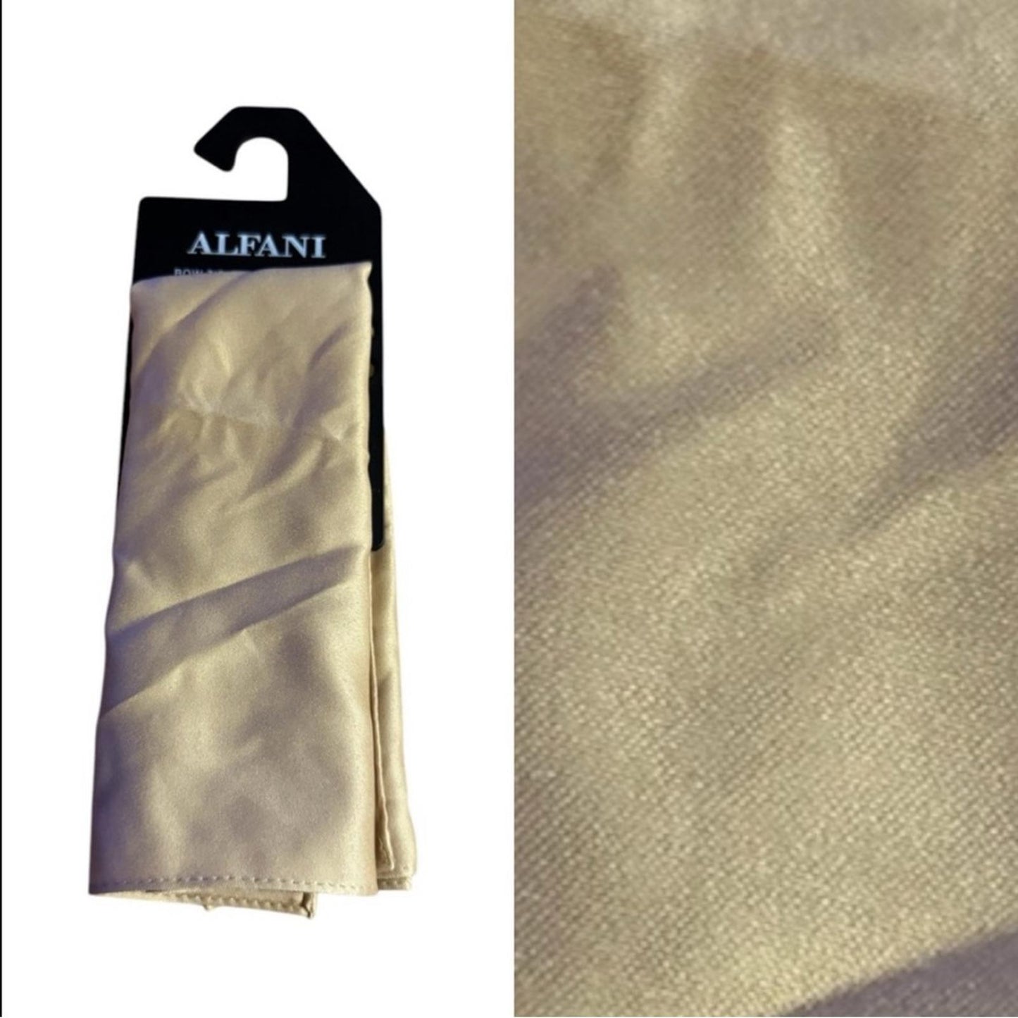 Alfani Gold Pocket Square Elegant Accessory