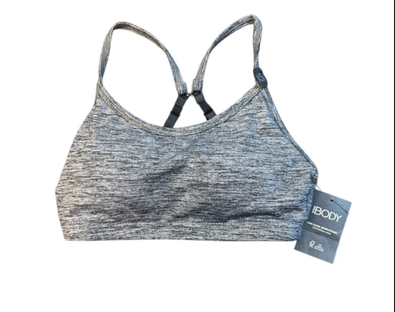 Cotton on body Women's Gray Sports Bra