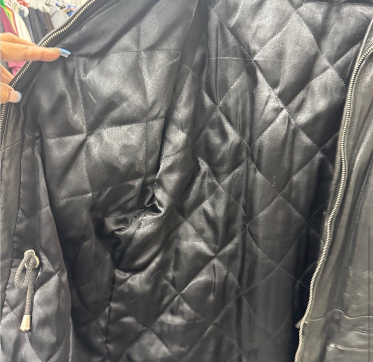 Men's Black Leather Jacket