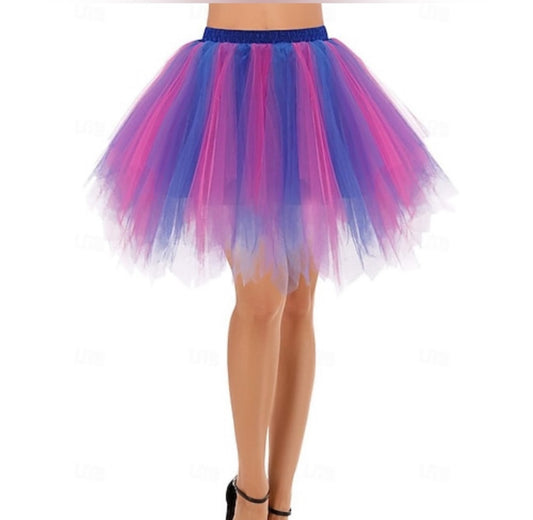 1950s Princess Petticoat Hoop Skirt Tutu Under Skirt Tulle Skirt