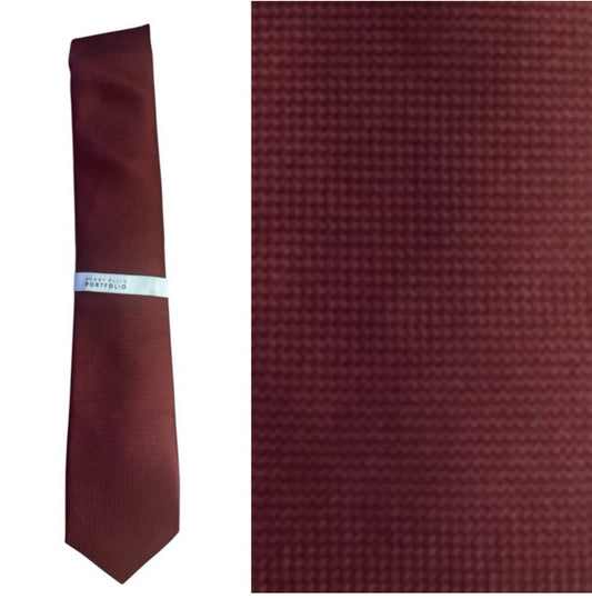 Portfolio Burgundy Tie