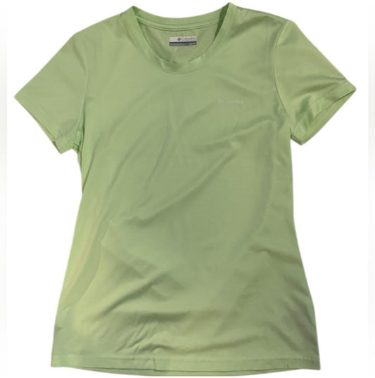 Columbia Green Fitted Short Sleeve T-Shirt