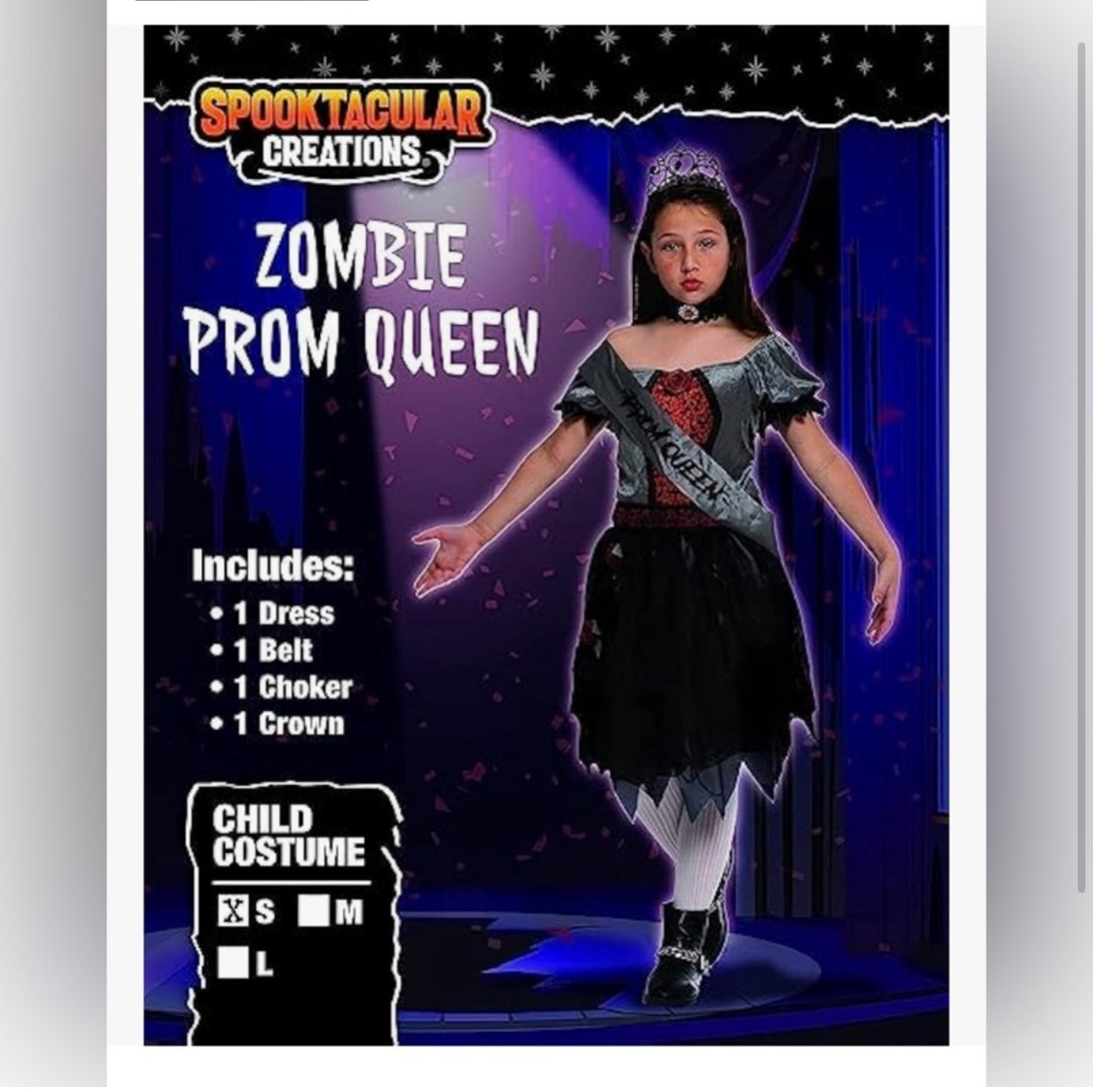 Zombie Prom Queen Costume