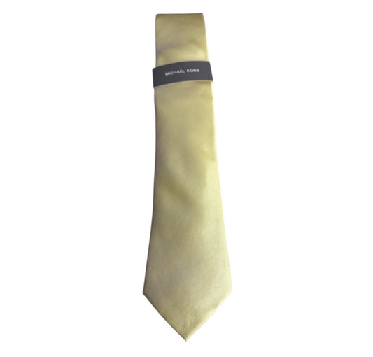 Michael Kors Yellow Tie Elegant Accessories