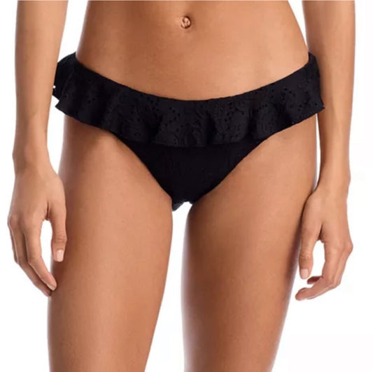 Black Ruffle Bikini Bottom