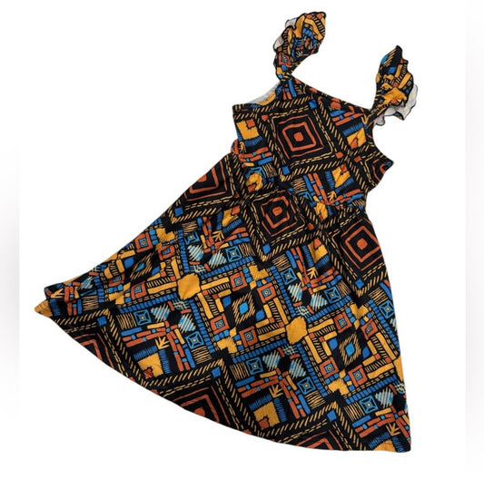 Toddler, colorful dress