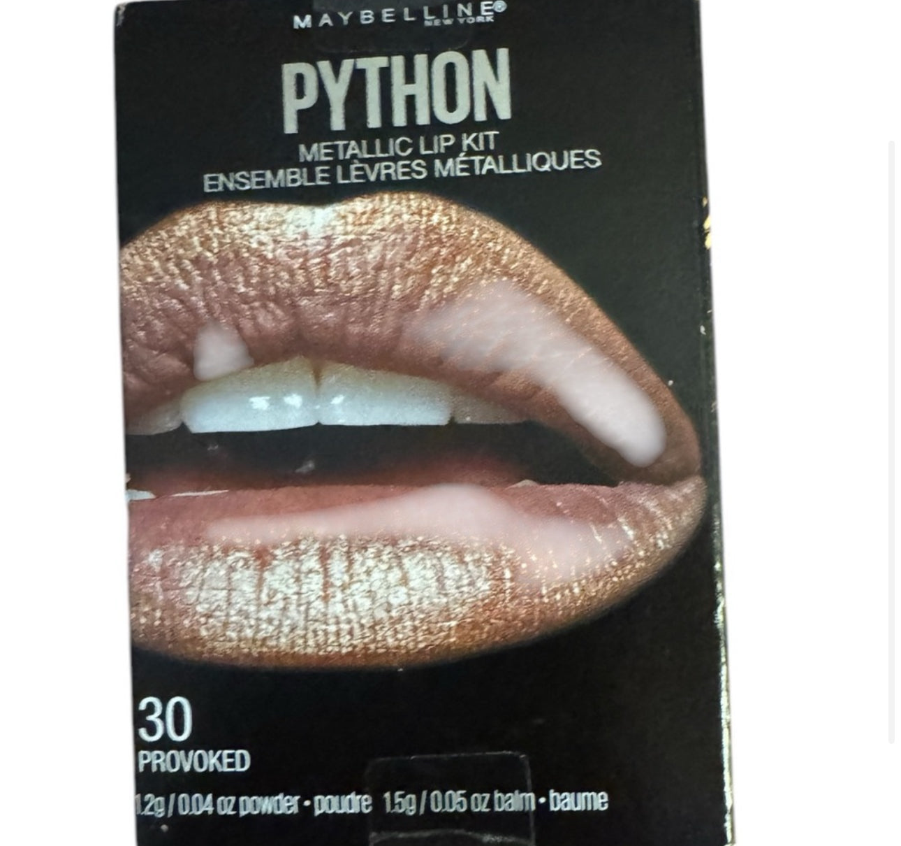 Python METALLIC LIP KIT 30 PROVOKED