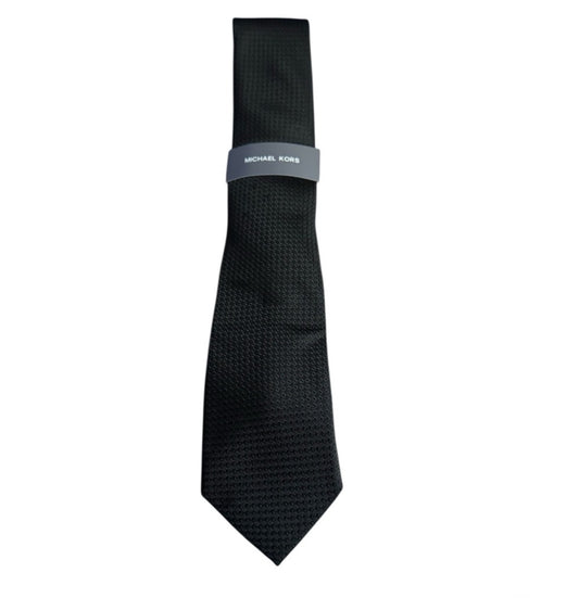 Michael Kors Black Textured Tie