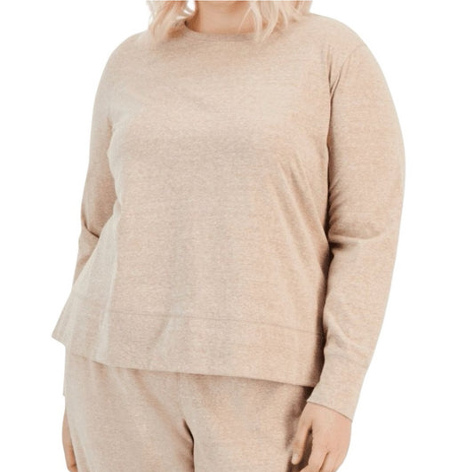 Ideology Women's Beige Long Sleeve Top