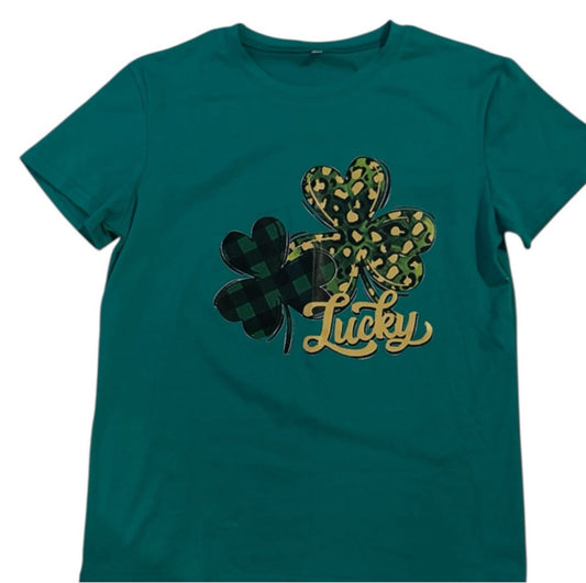 Shamrock Lucky Green T-Shirt