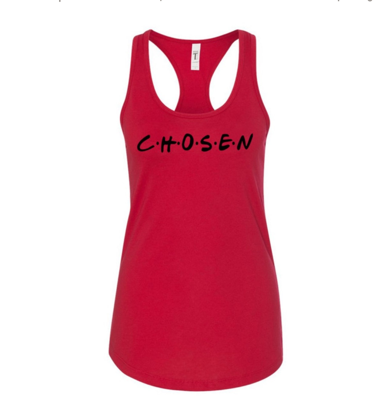 Ideal Women's Red Racerback Tank Top