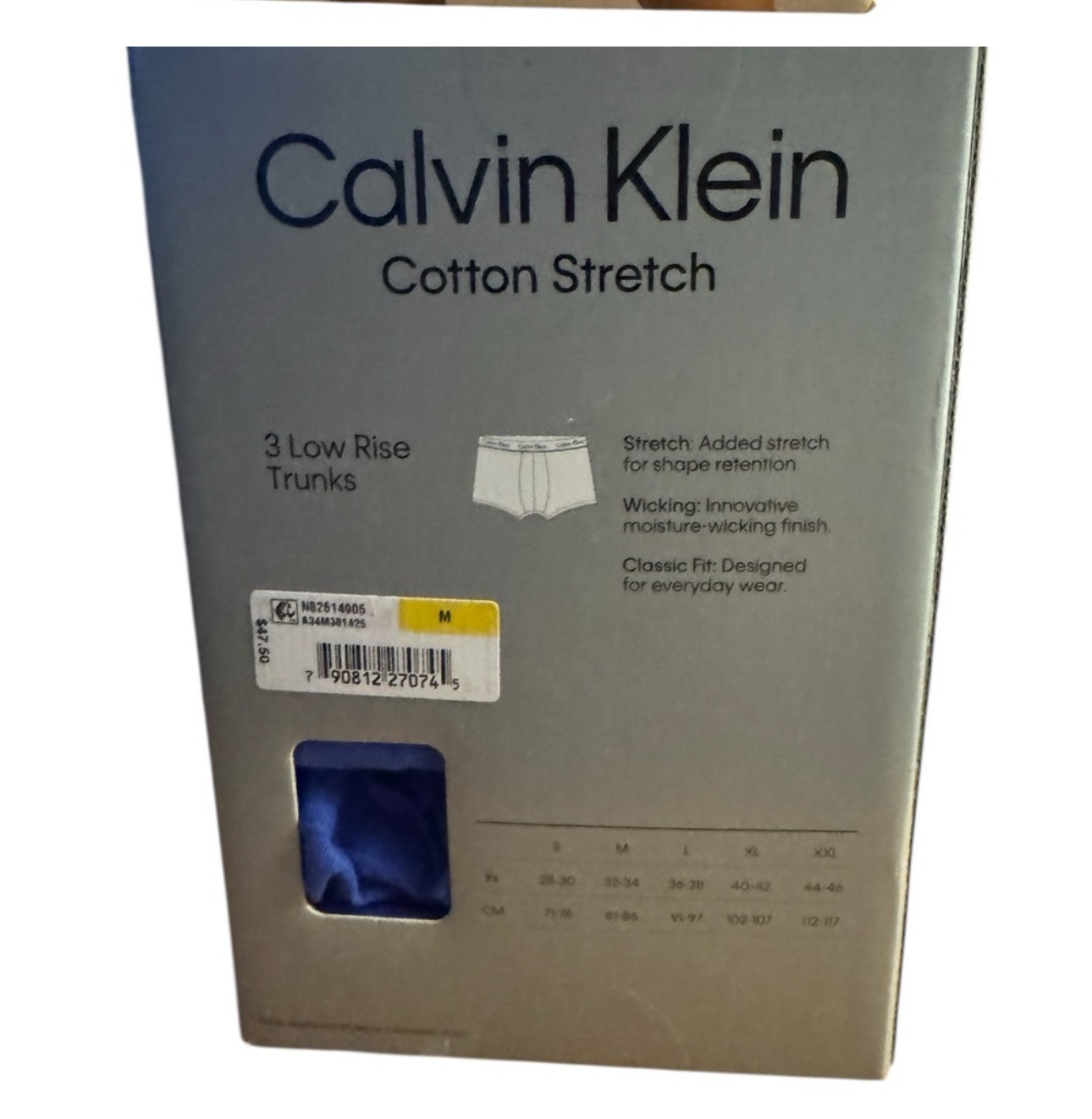 Calvin Klein Classic Fit Low Rise Trunk Set