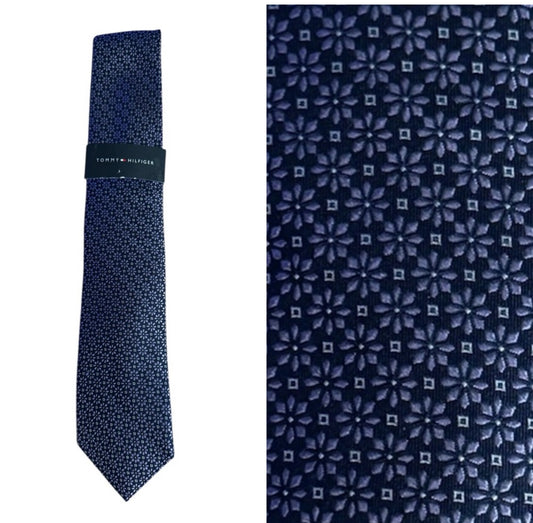 Tommy Hilfiger Blue Patterned Men's Tie