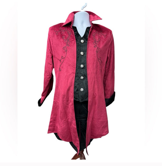 Men’s vampire, Gothic, pirate Vintage Tailcoat Jacket custom