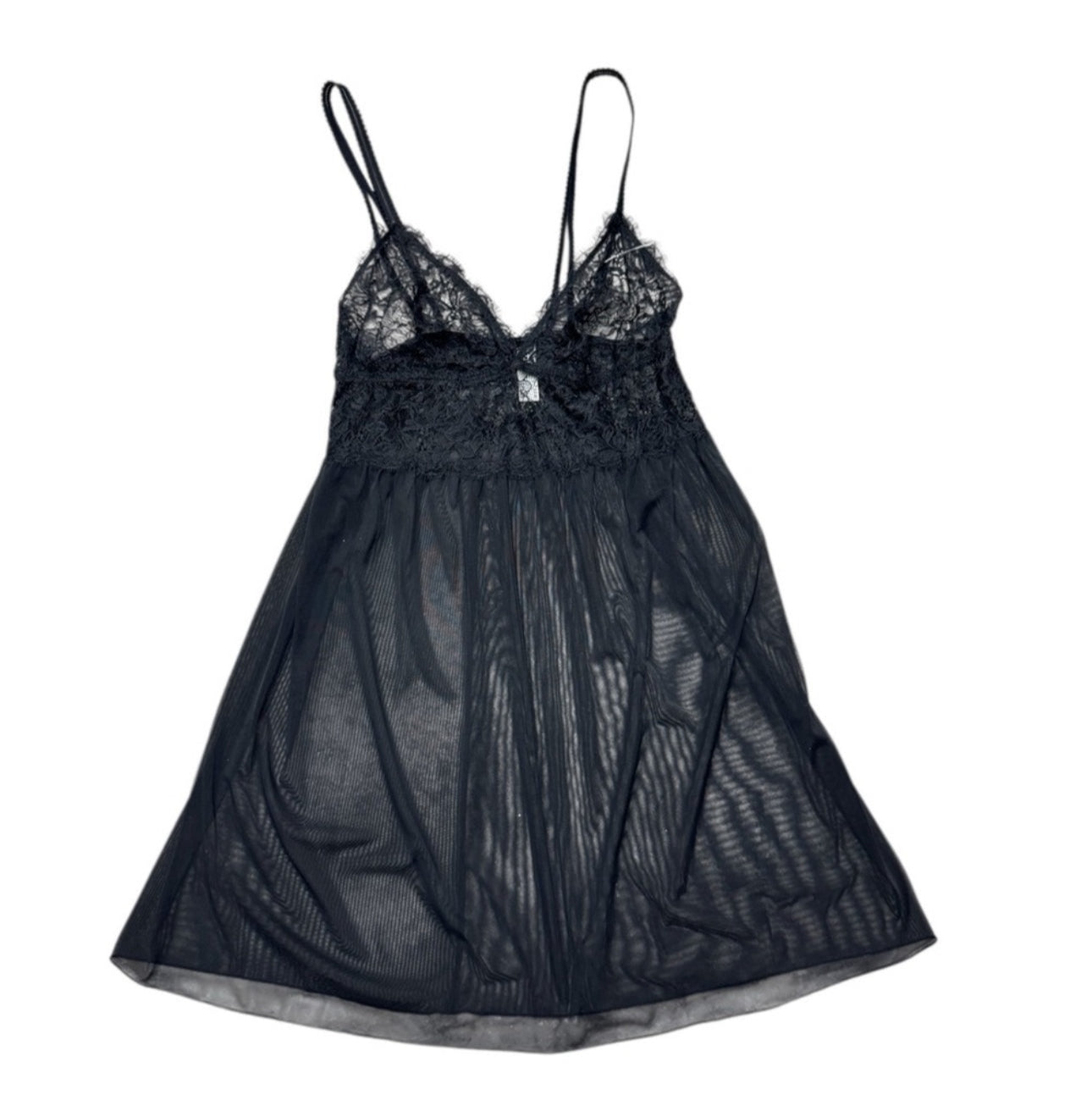 Flora Elegant Black intimate Lace Chemise