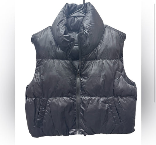 Automat Crop Puffer light weight Vest w/pockets