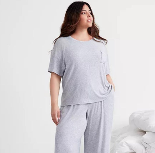 State of the day Women's Gray Sleepwear Top