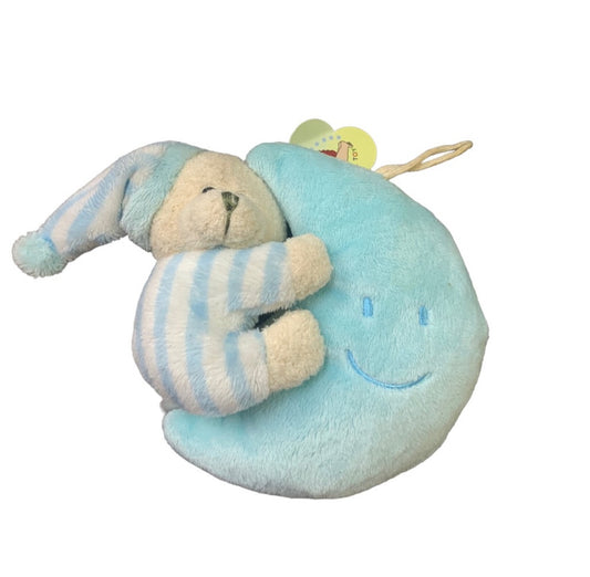 4” Bear Holding Moon