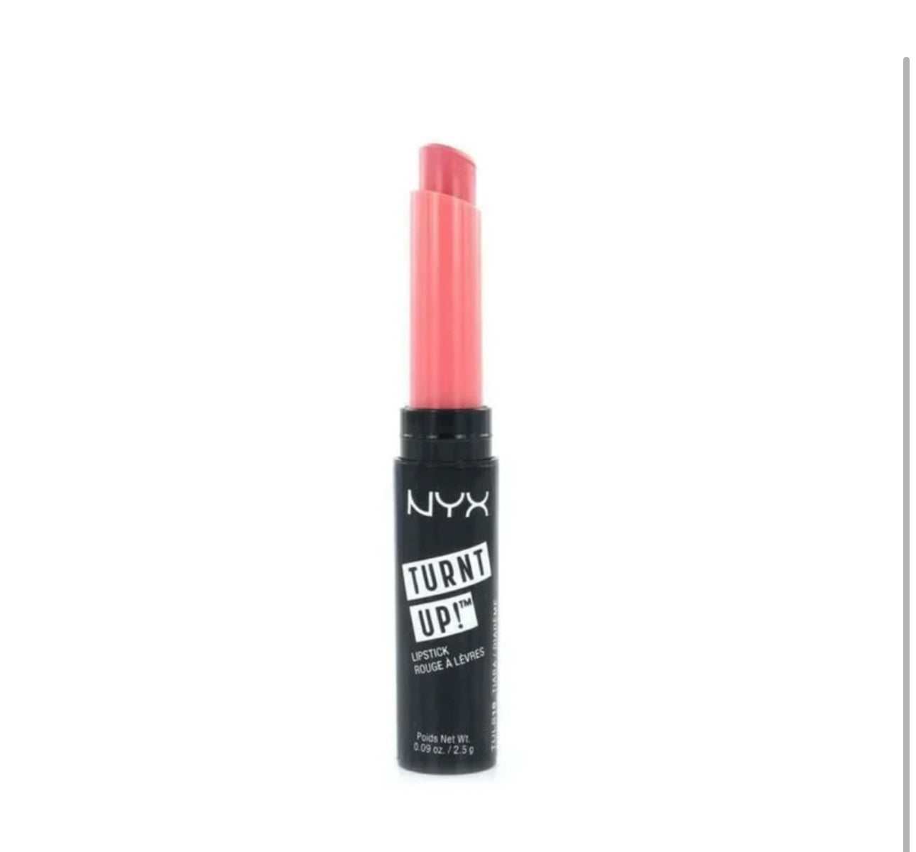 NYX Turnt Up Lipstick - Tiara (Deep Pink Coral) 19