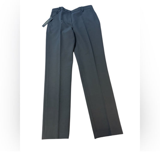 Donna Karan Midnight Black women’s high-rise straight legged pants