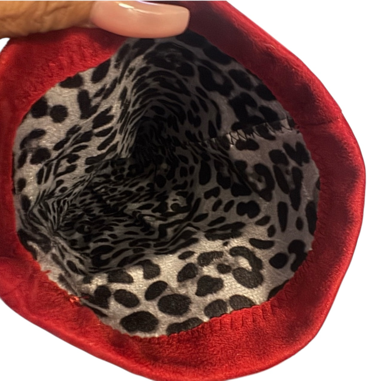 Elegant Red suede Over-the-Knee Boots