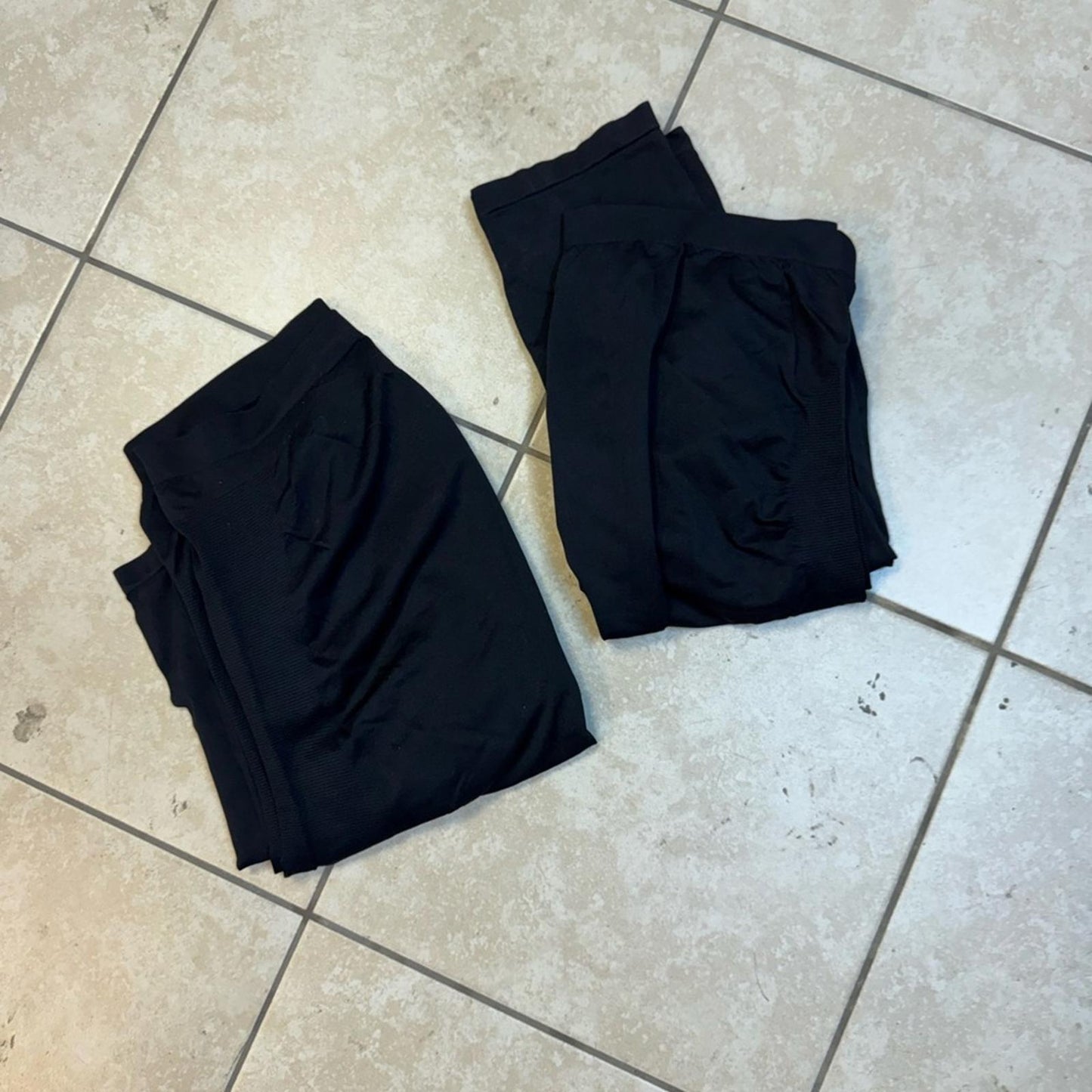 2 for 1 Black Maternity Leggings