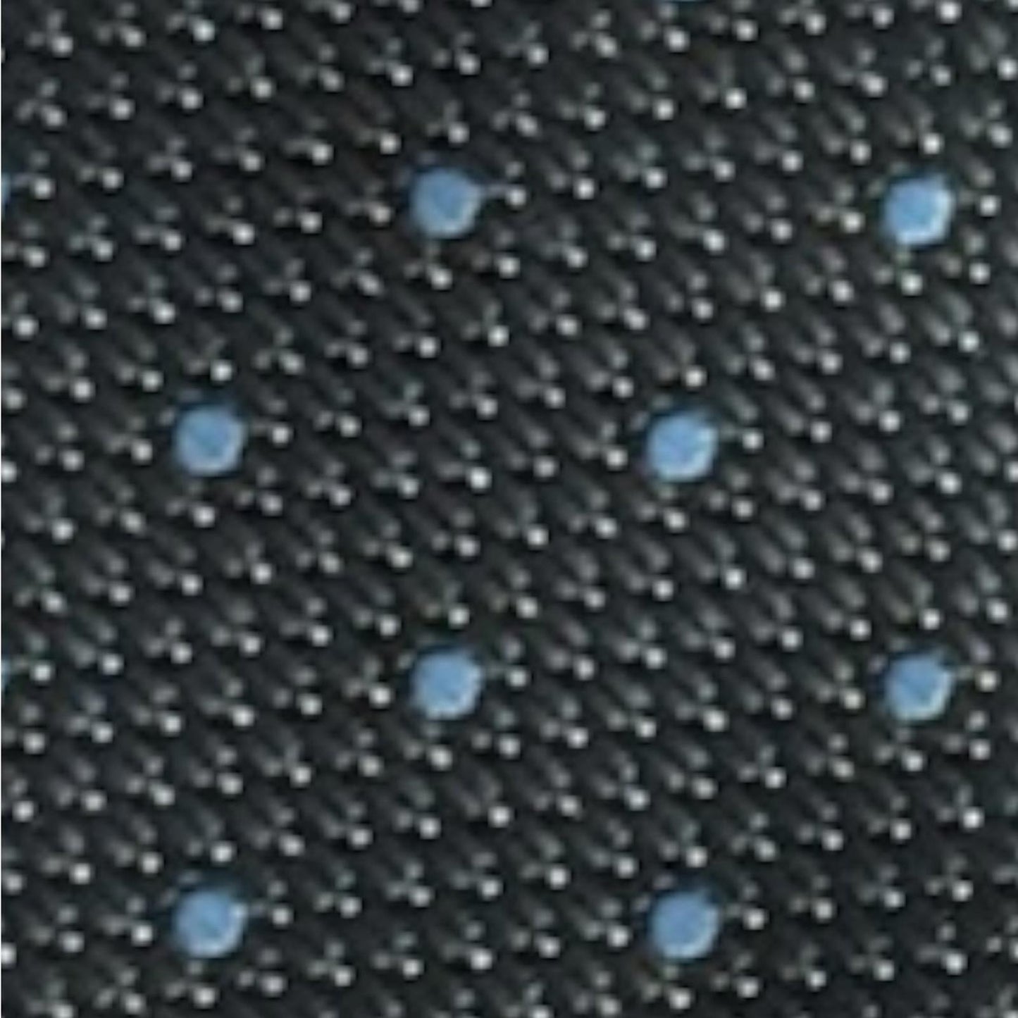 Alfani Elegant Black and Blue Polka Dot Tie