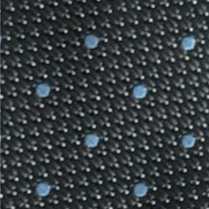 Alfani Elegant Black and Blue Polka Dot Tie
