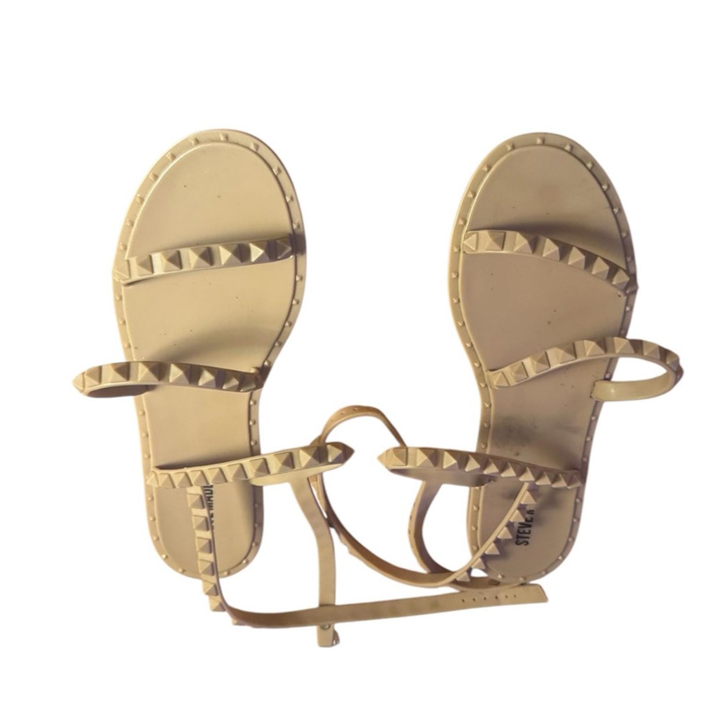 Pre-Love Steve Madden - Studded Beige Sandals