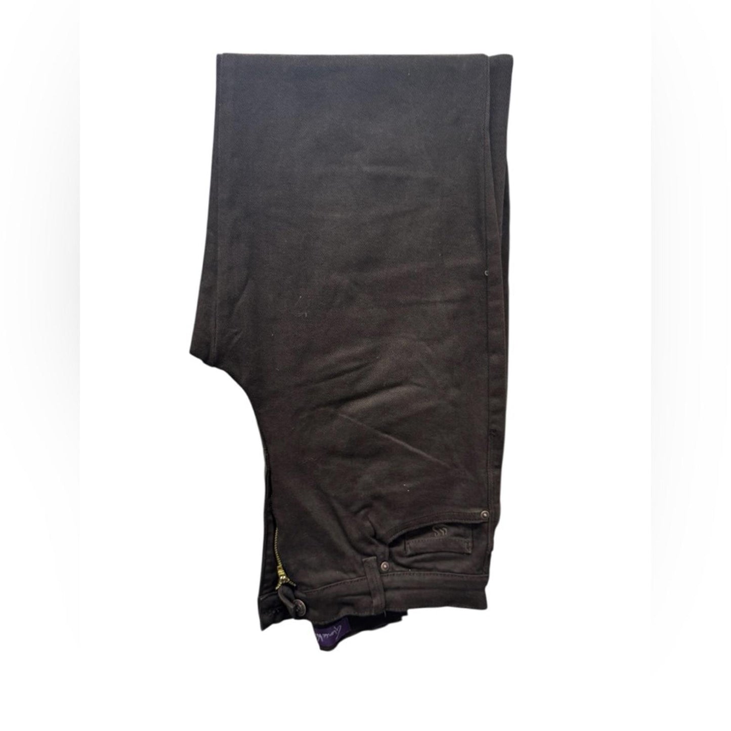 Gloria Vanderbilt Amanda Stylish Brown Jeans