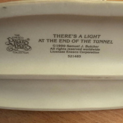 “There's A Light at The End of The Tunnel” Figurine
 precious moments
