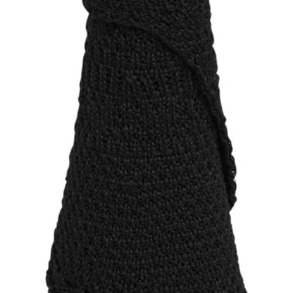 Lulla collection, - Stackable visor Elegant Black Women's Hat