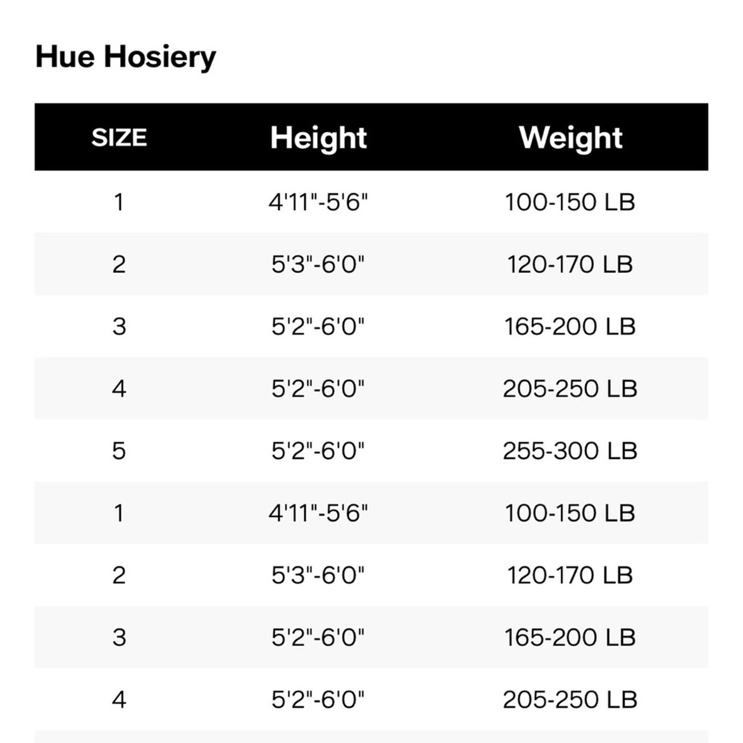HUE Black Mesh Tights