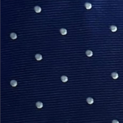 Tommy Hilfiger Navy Blue Polka Dot Tie