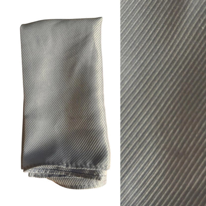 Alfani Elegant Silver Men's pocket Square