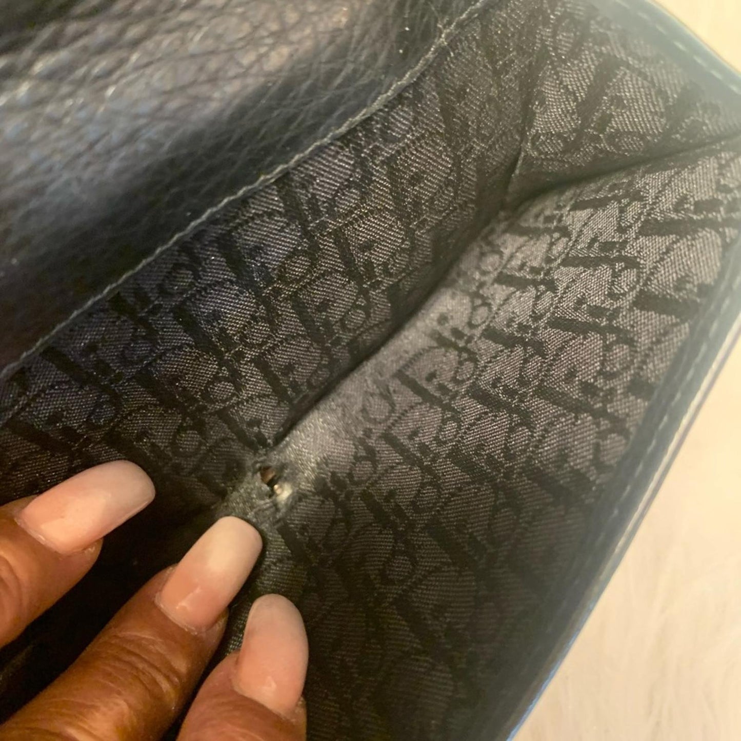 Authentic Christian Dior EUC wallet