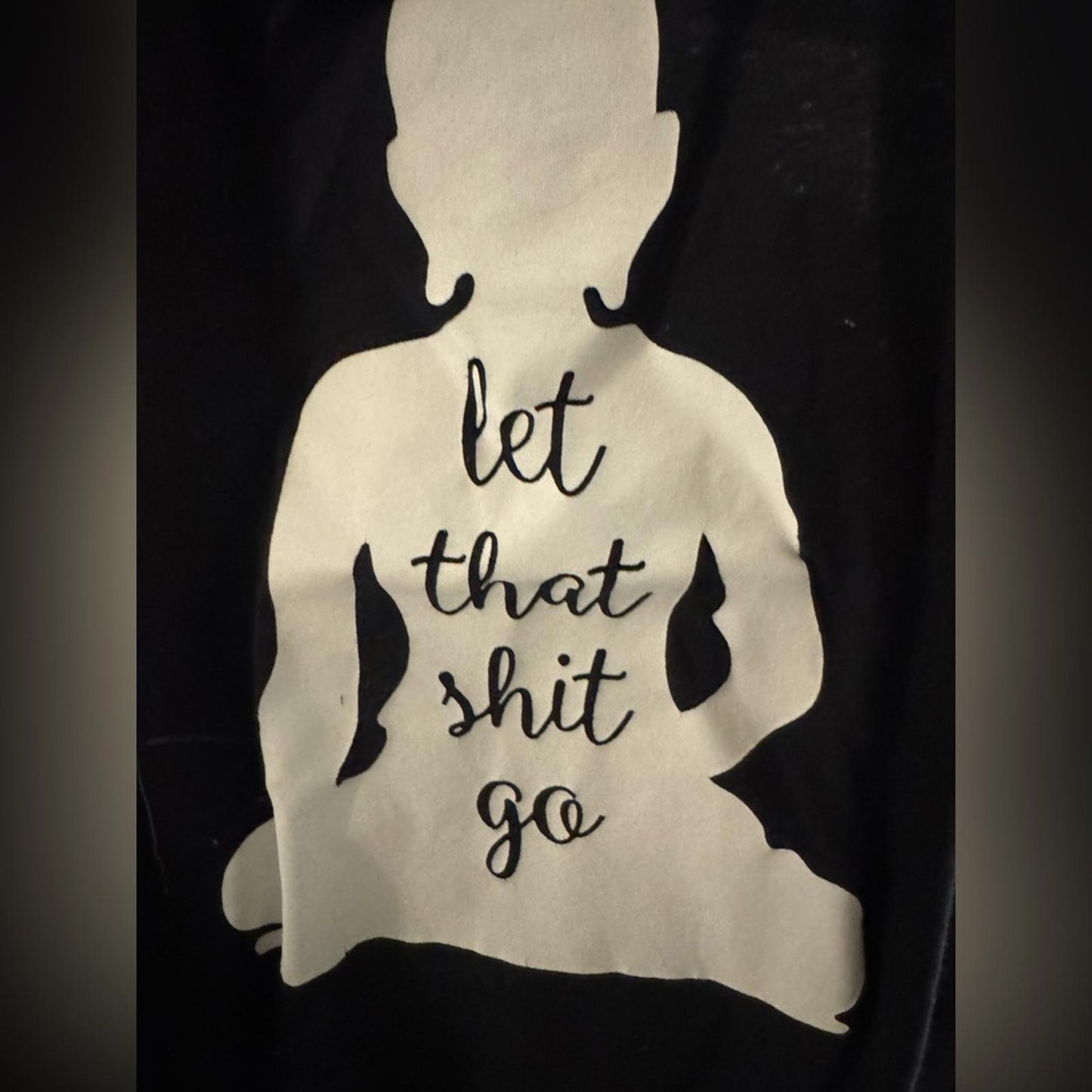 Pre-Love Black Graphic Tank Top