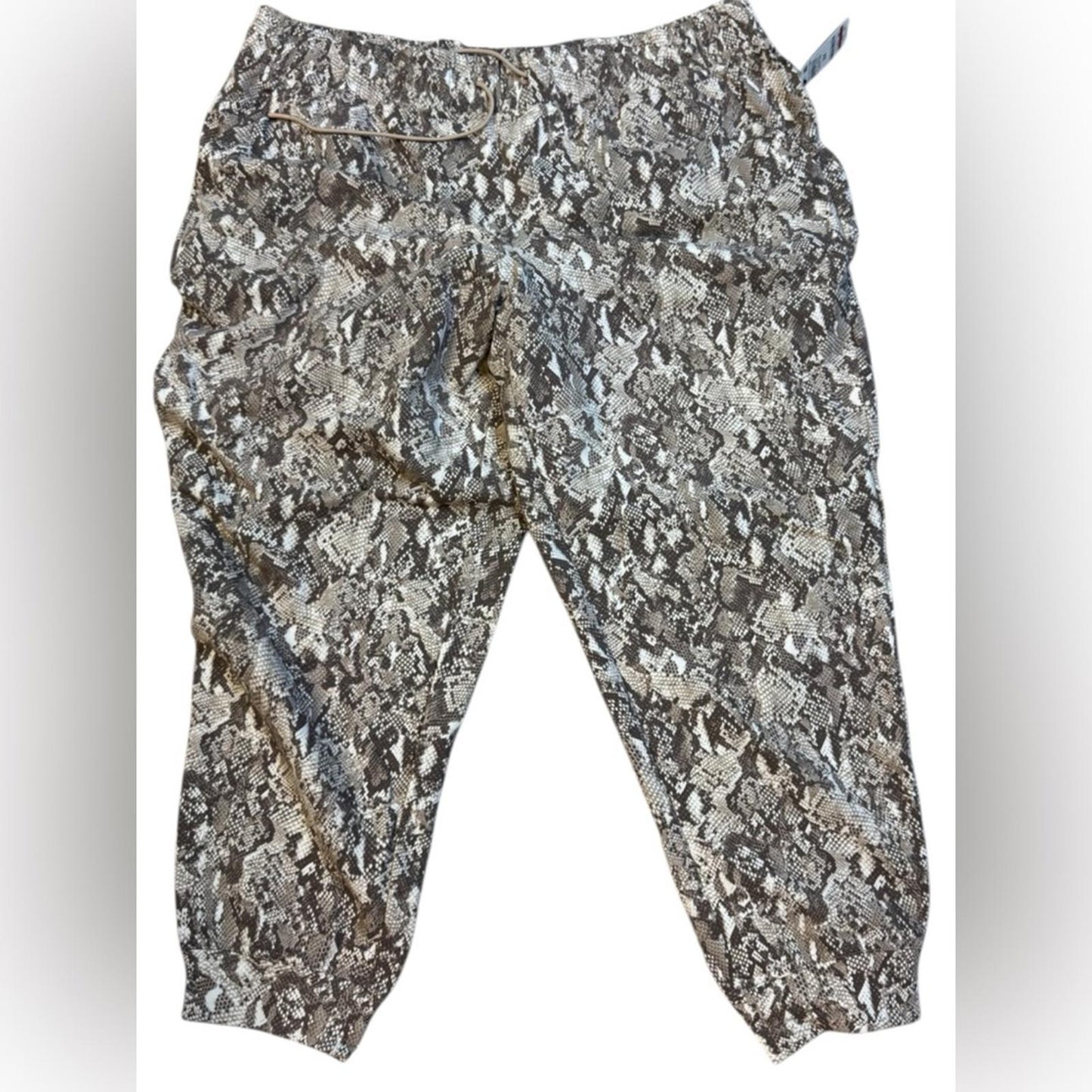 Ideology Black and Gray Patterned Joggers