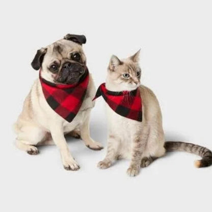 Vivifying Dog Christmas Bandana,