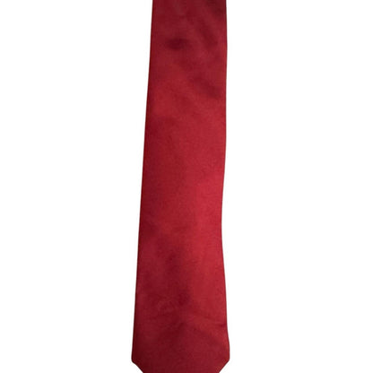 Tommy Hilfiger, Elegant Red Silk Tie