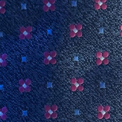 Club Room Navy and Pink Floral Men's Tie