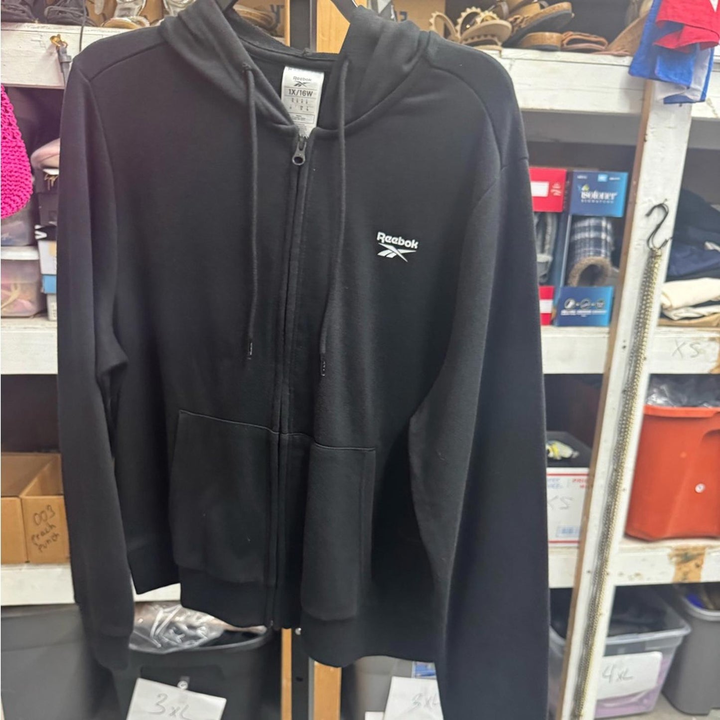 Reebok Women's Black Hoodie
