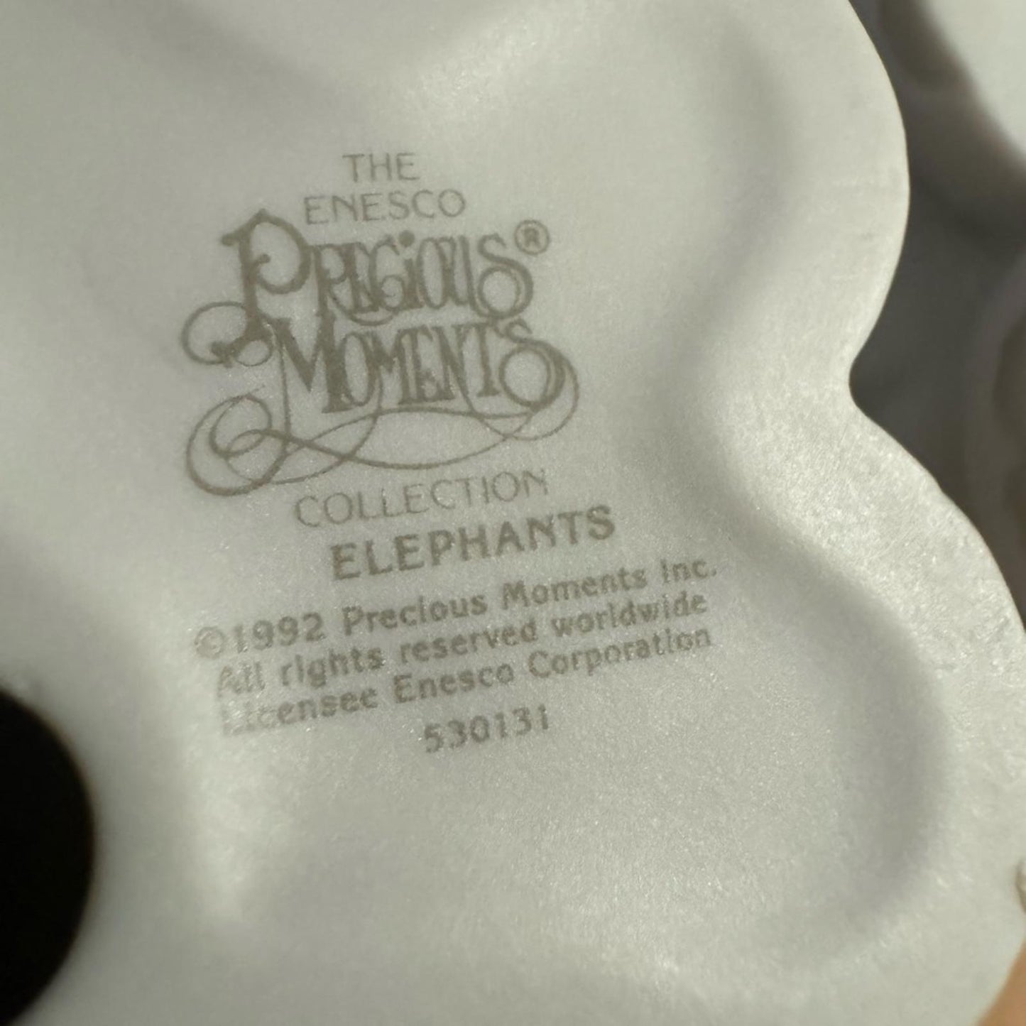 “ Noah’s art elephants”
 Precious moments Figurine