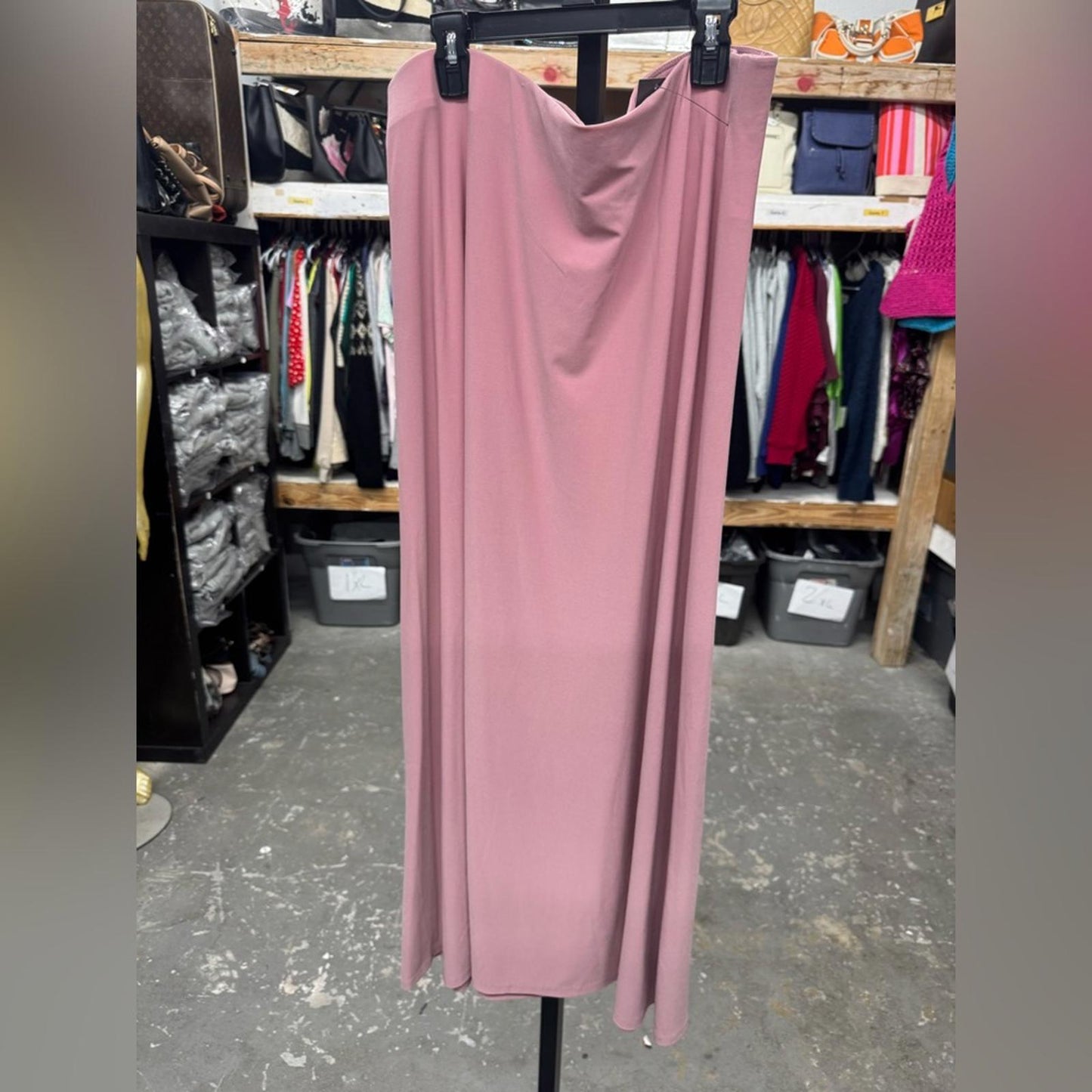 Vince Camuto Soft Pink Maxi Skirt